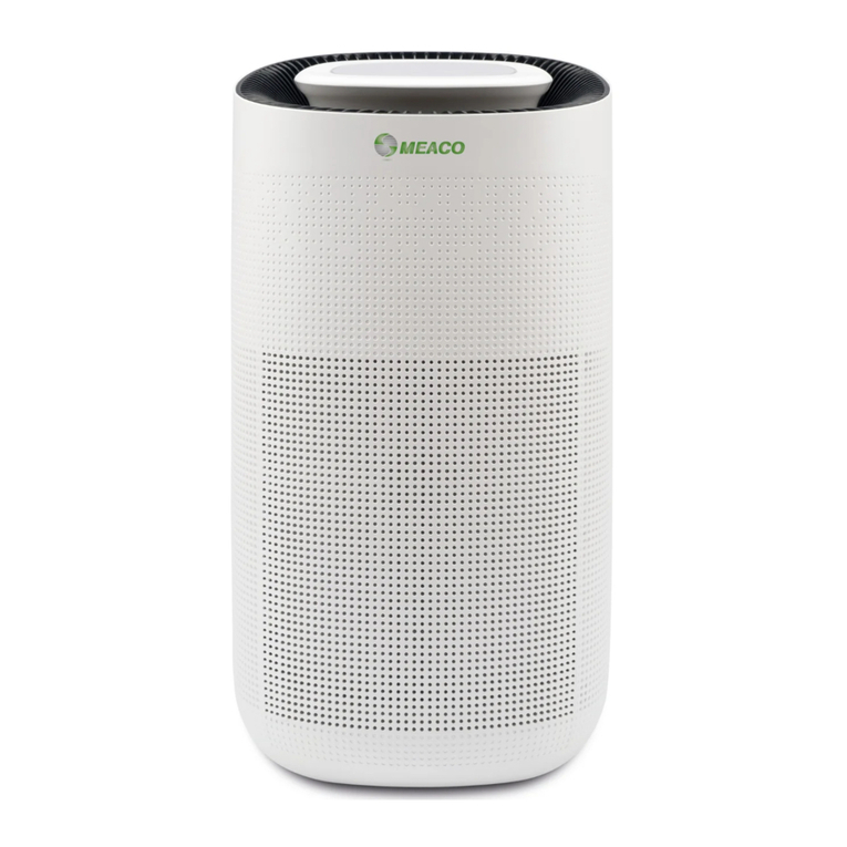 Meaco MeacoClean CA-HEPA 76x5 Wifi user manual