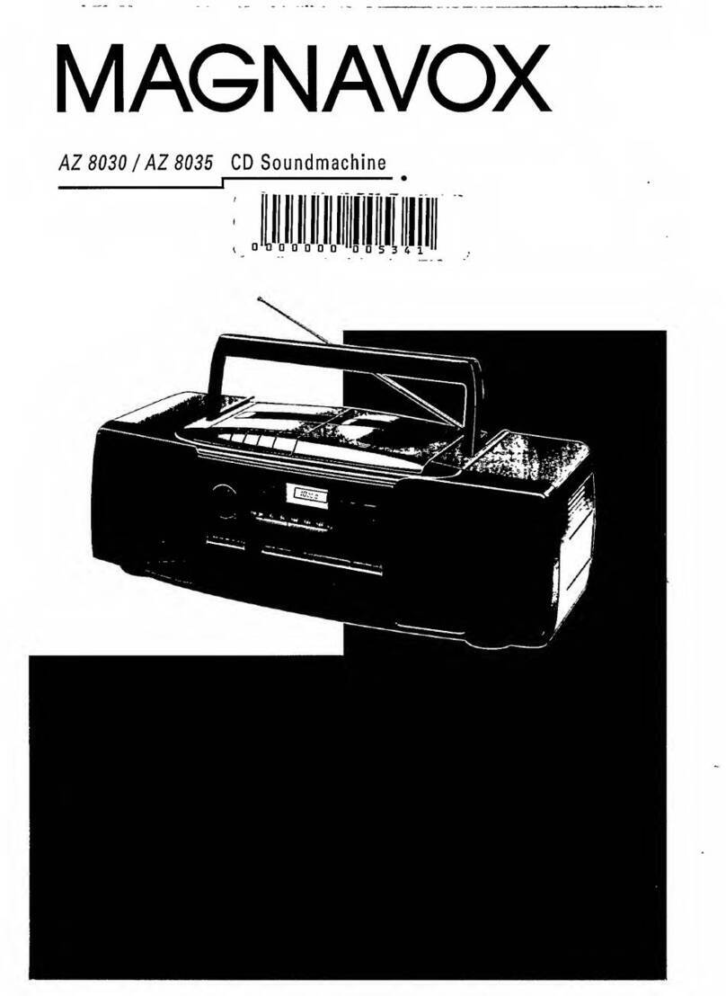 Magnavox A1 8030 user manual
