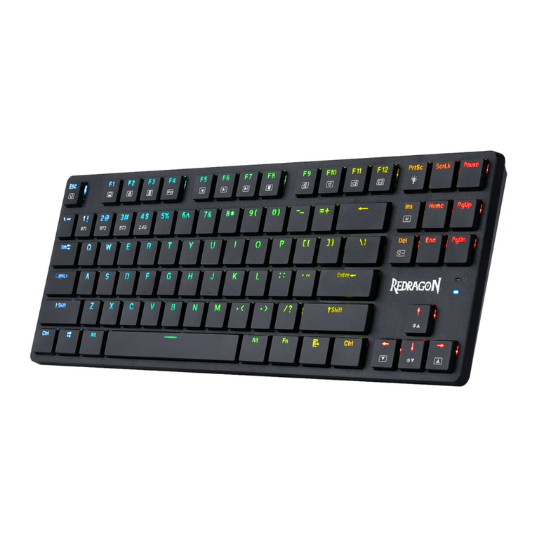 REDRAGON K539 ANUBIS User manual REDRAGON K539 ANUBIS User manual
