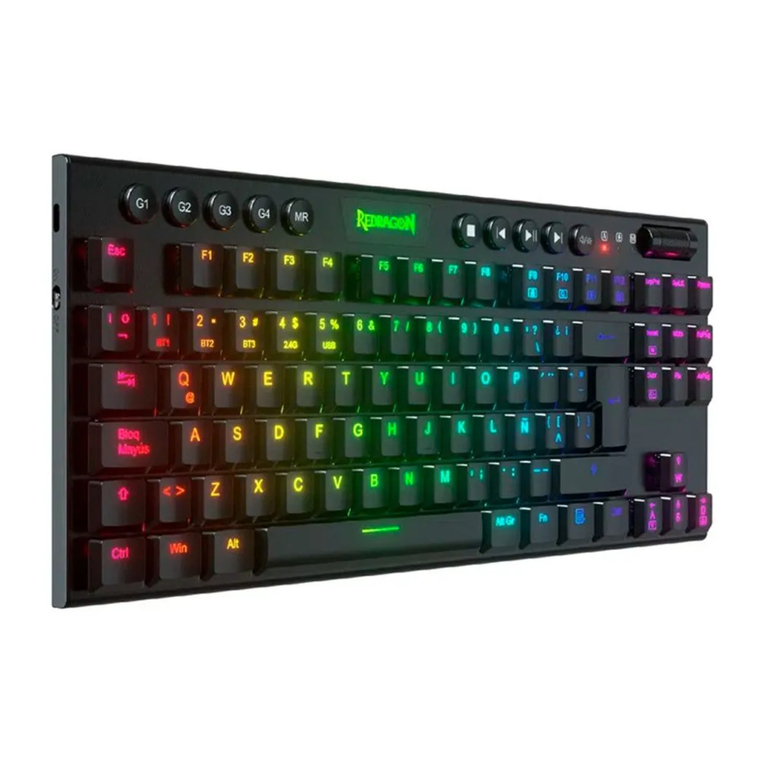 REDRAGON K622 Horus TKL RGB User manual
