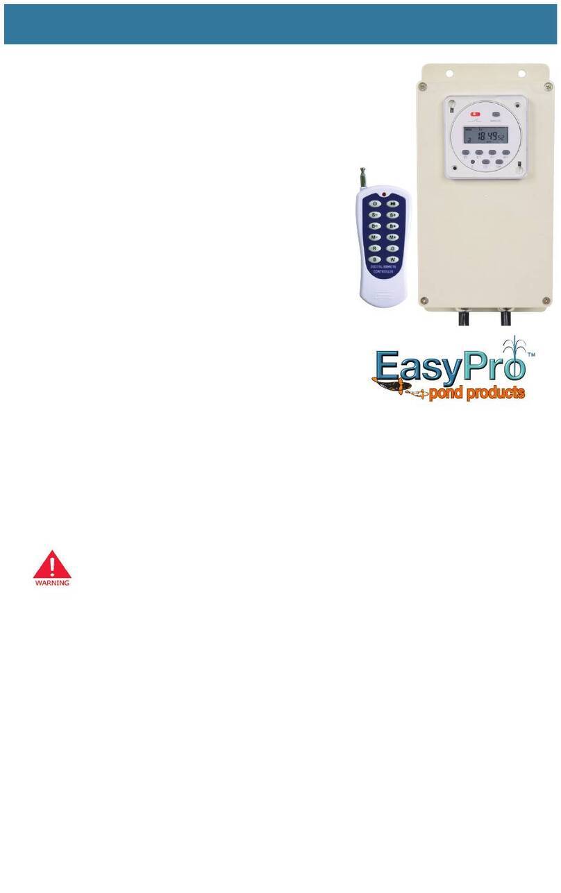 EasyPro RGBC2 Use and care manual