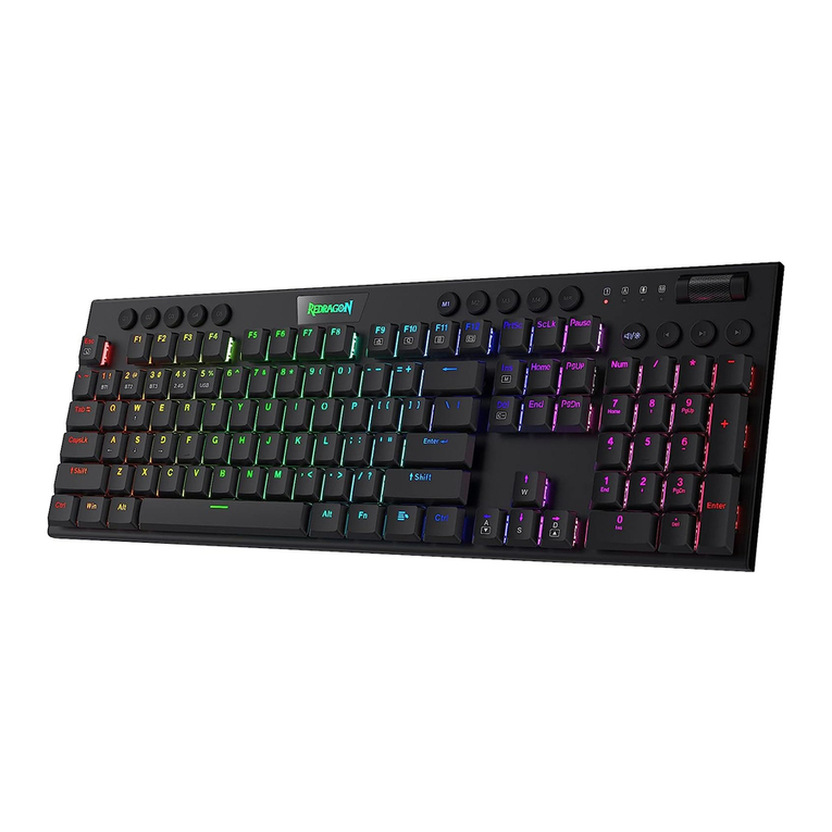 REDRAGON K618 Horus User manual