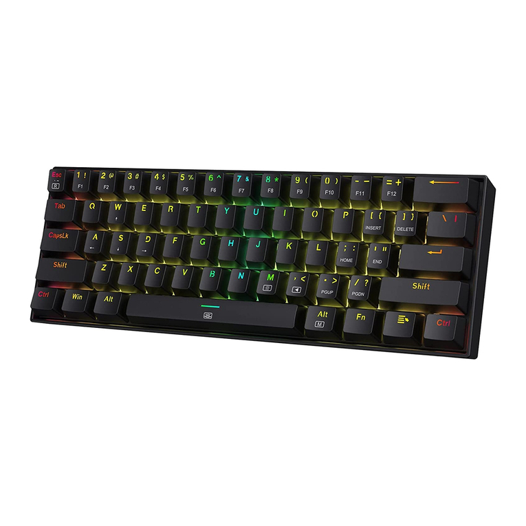 REDRAGON K630 DRAGONBORN User manual REDRAGON K630 DRAGONBORN User manual
