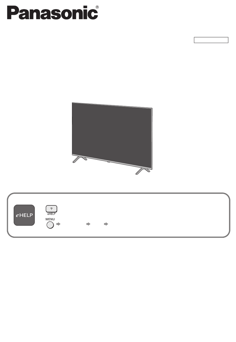 Panasonic TX-55MX950B User manual