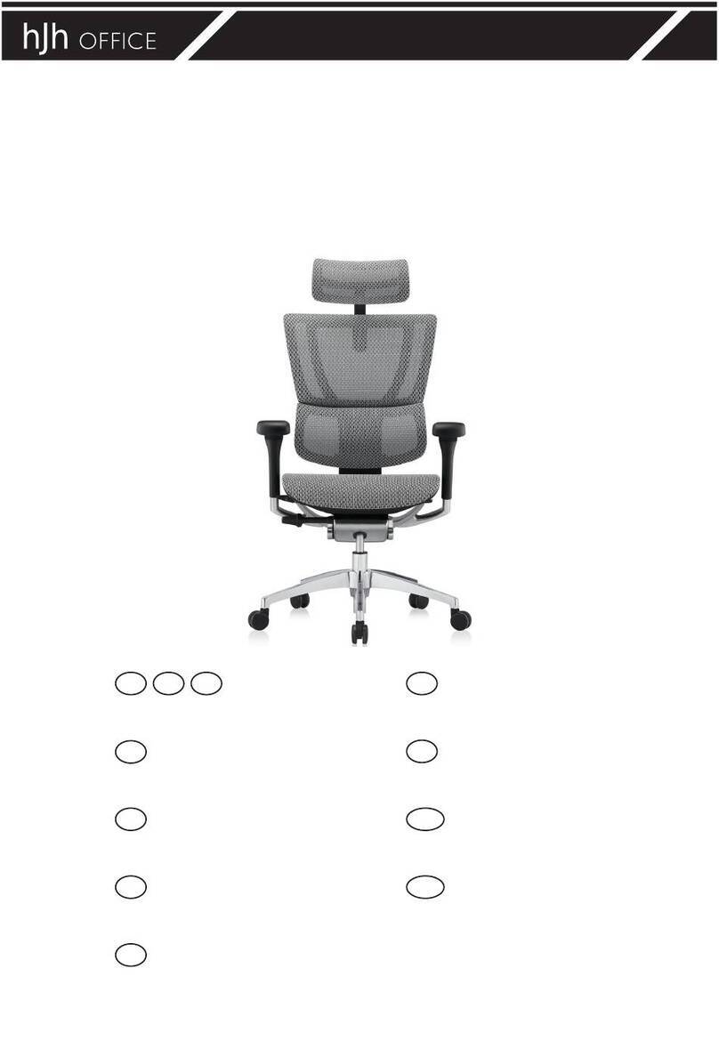 HJH office ERGOHUMAN SLIM I Assembly instructions HJH office ERGOHUMAN SLIM I Assembly instructions