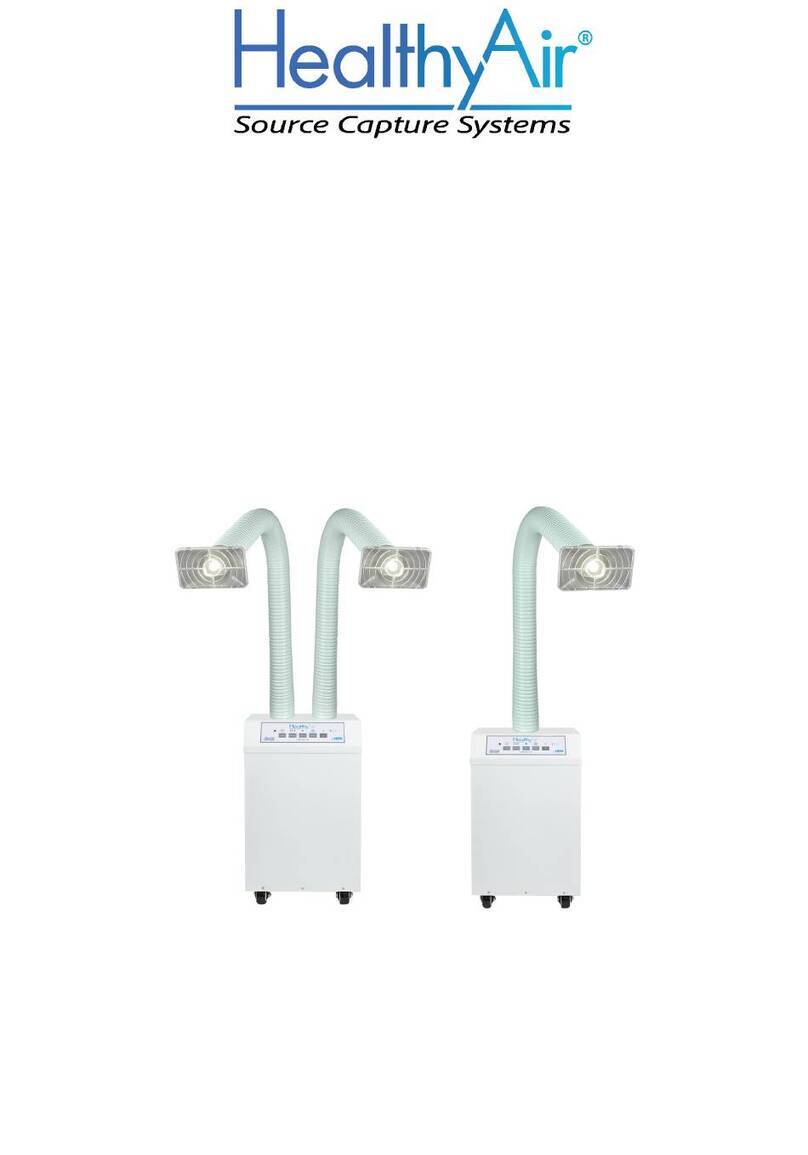 HealthyAir HA-SCP-G5 User manual