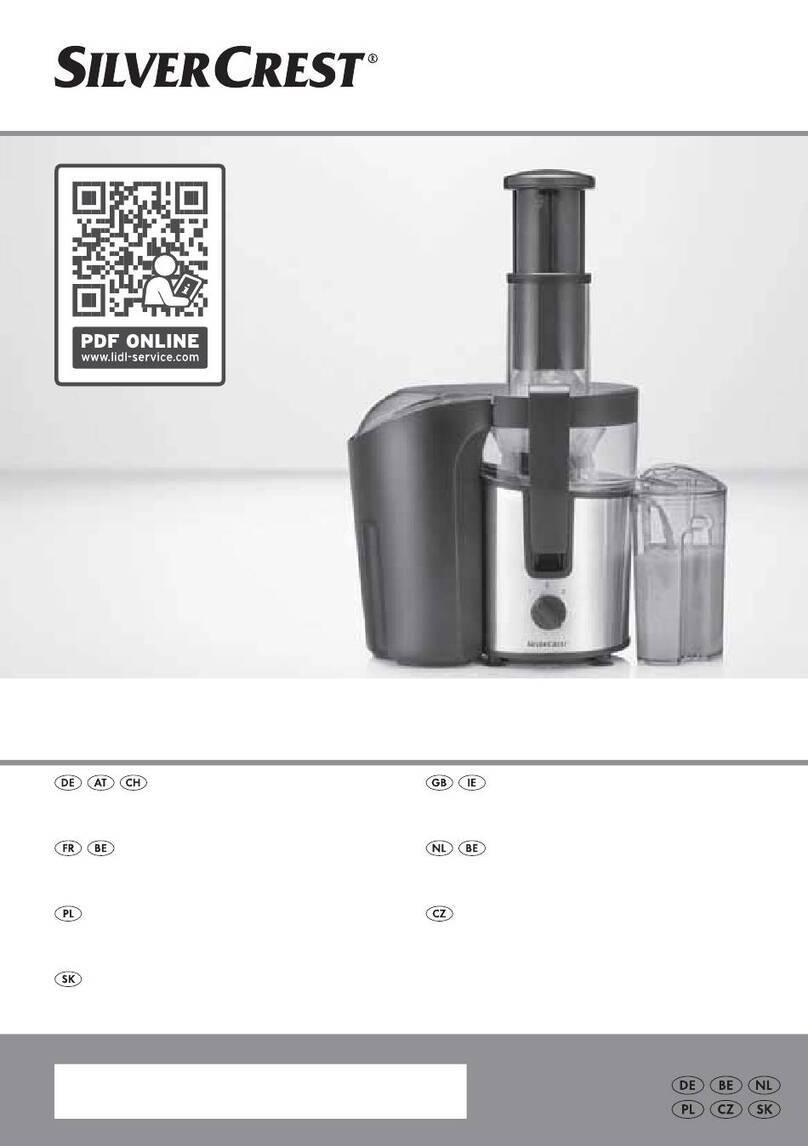 Silvercrest 313754 1904 User manual