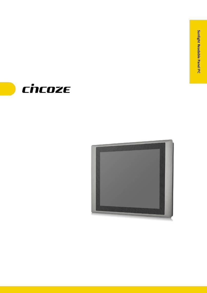 Cincoze CS-112HC/P2002 Series User manual