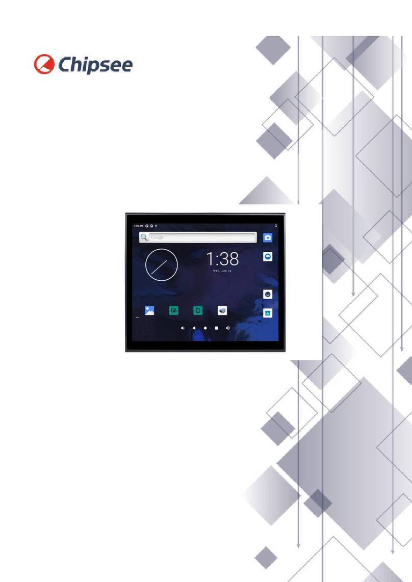 Chipsee PPC-A55-190 User manual Chipsee PPC-A55-190 User manual