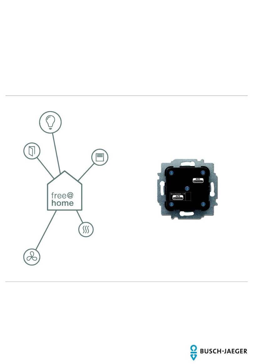 Busch-Jaeger 6212/1.1-WL System manual