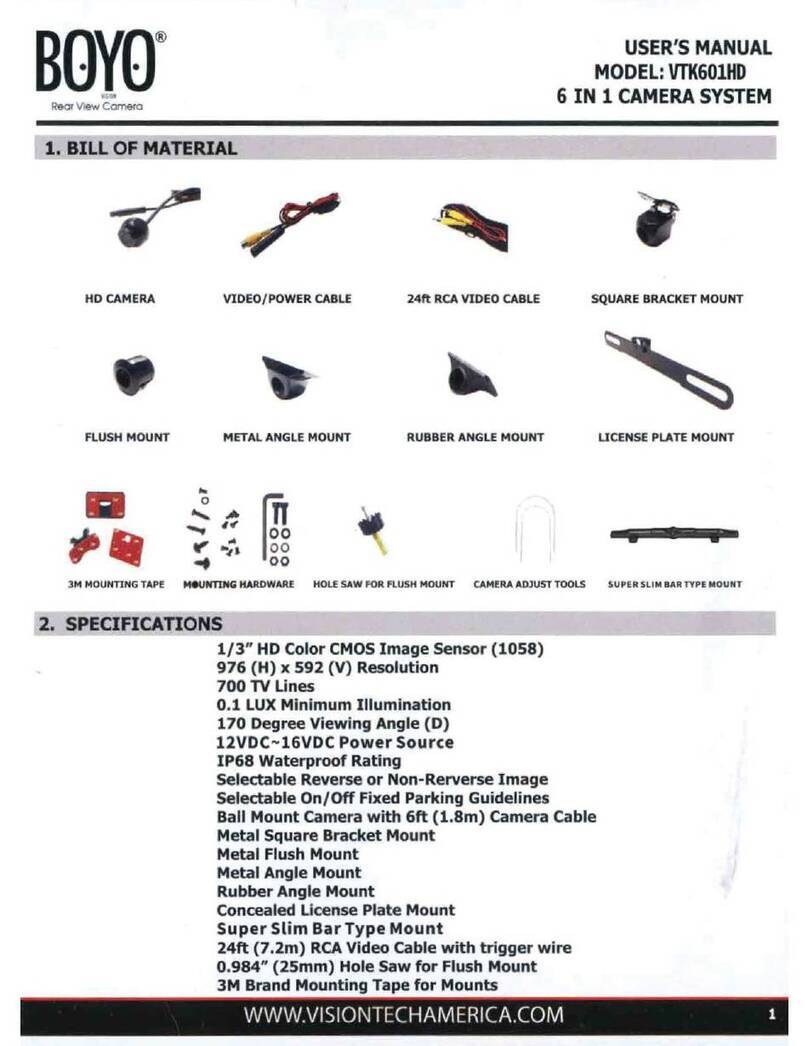 Boyo VTK601HD User manual