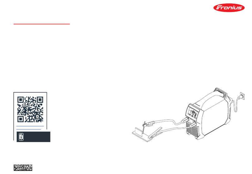FRO­NIUS Ignis 180 User manual