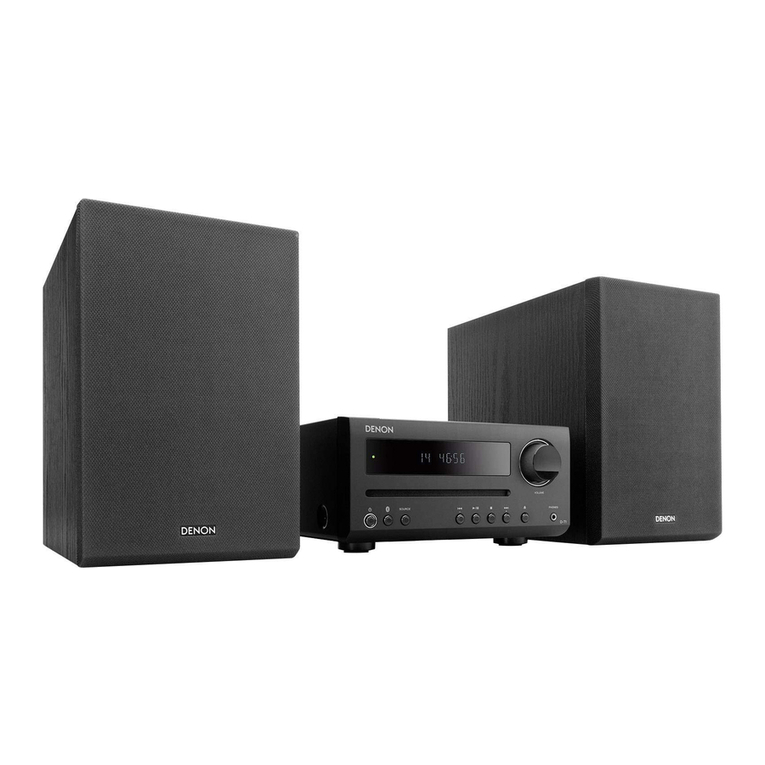 Denon D-T1 quick start guide