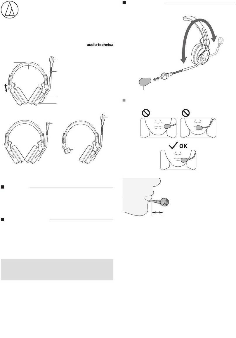 Audio Technica BPHS2a user manual