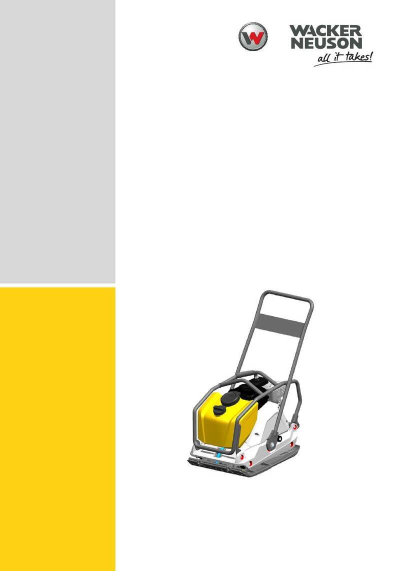 Wacker Neuson WP Operator's manual