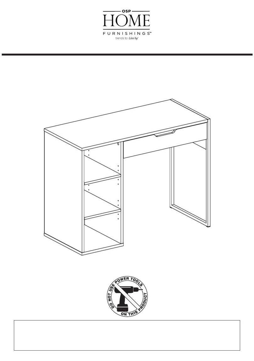 OSP Home Furnishings RV938 User manual