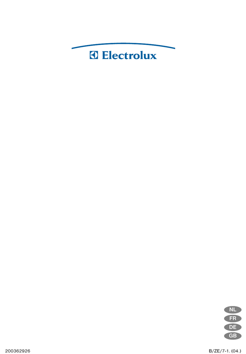 Zanussi Electrolux ZV 55 Instruction book