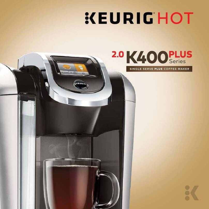 Keurig Hot 2.0 K400 PLUS Series Use & care guide