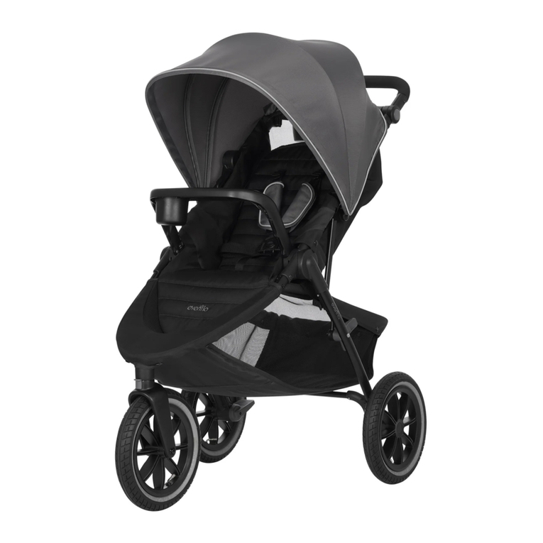 Evenflo Folio3 Stroll & Jog User manual