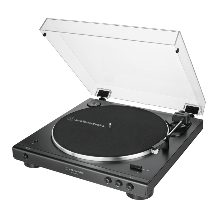 Audio-Techica AT-LP60XBT-USB User manual Audio-Techica AT-LP60XBT-USB User manual