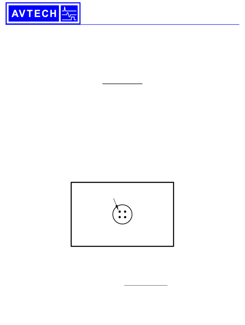 AVTECH ELECTROSYSTEMS LTD. AVO-9W-B-P-P0E instructions