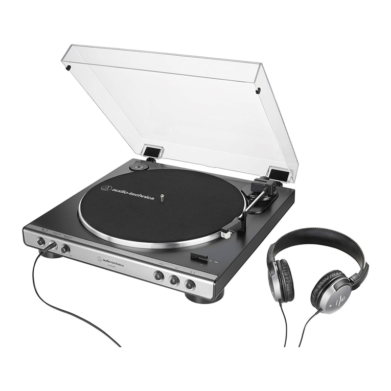 Audio-Techica AT-LP60XHP User manual Audio-Techica AT-LP60XHP User manual