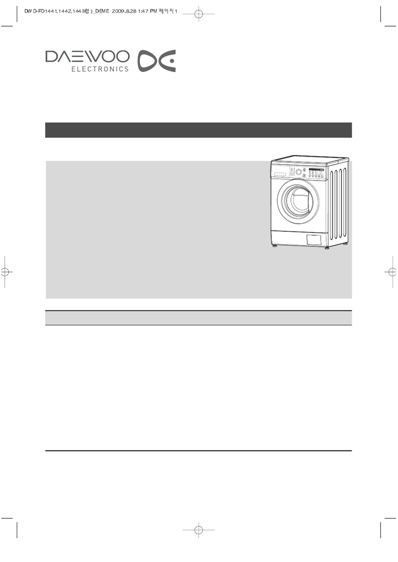 DAEWOO ELECTRONICS DWD-FD1441 User manual DAEWOO ELECTRONICS DWD-FD1441 User manual