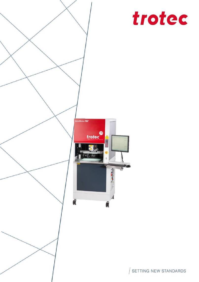 Trotec SpeedMarker 700 FL User manual