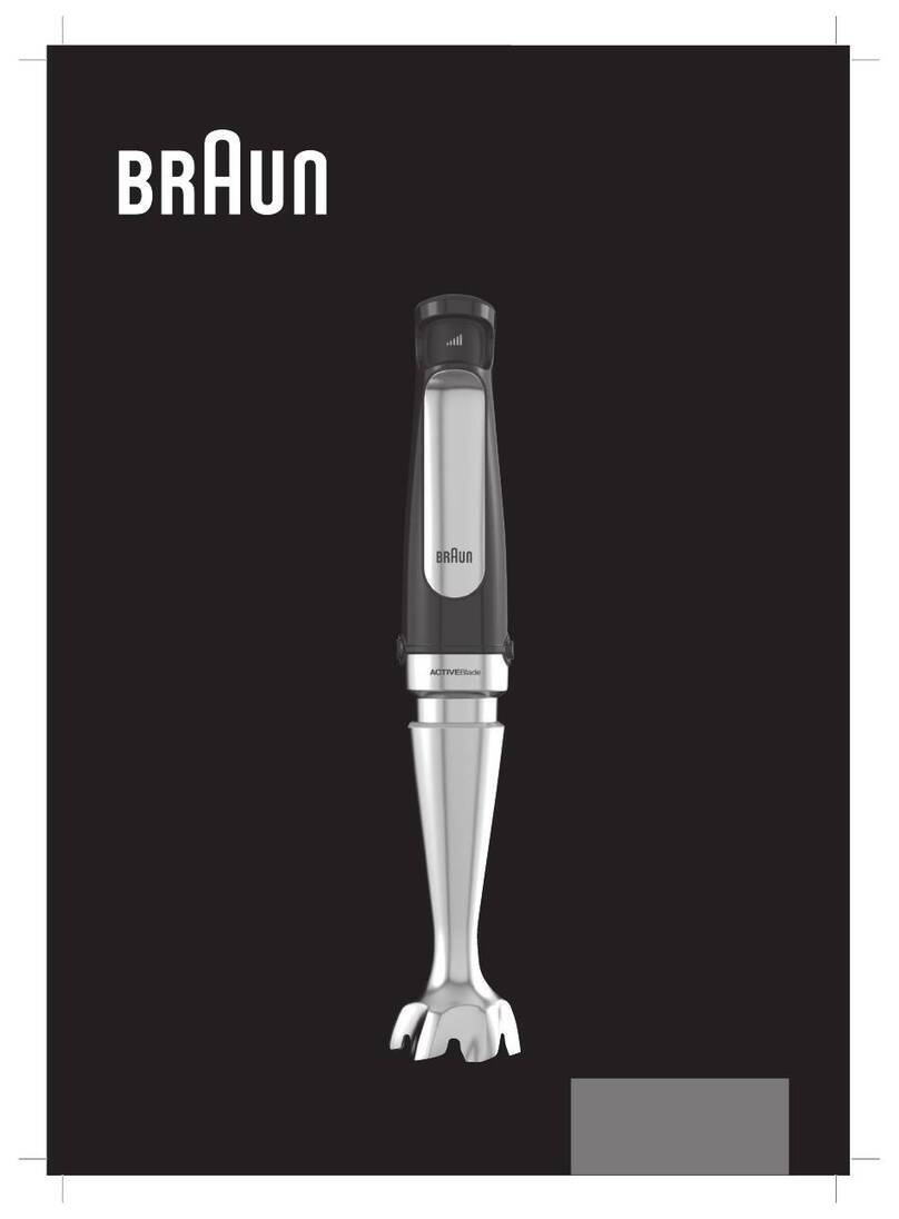 Braun MultiQuick 7 HB701 manual