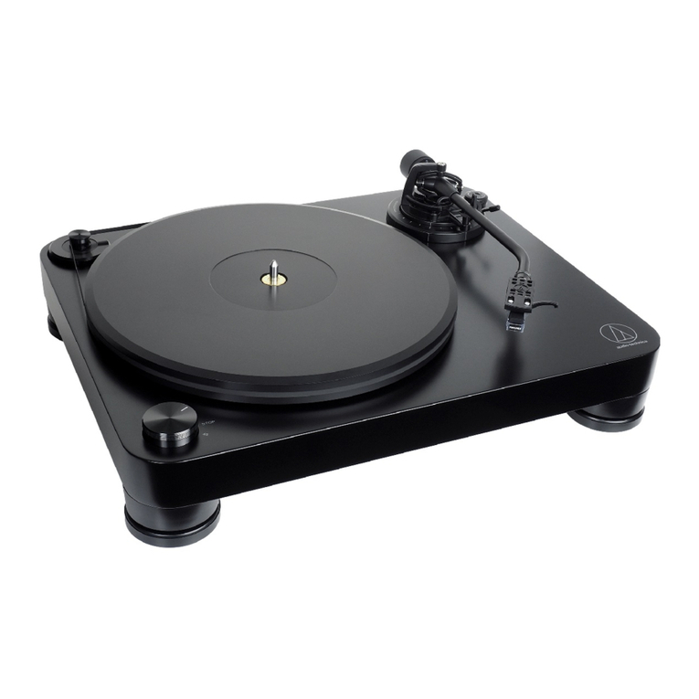 Audio-Techica AT-LP7 User manual Audio-Techica AT-LP7 User manual