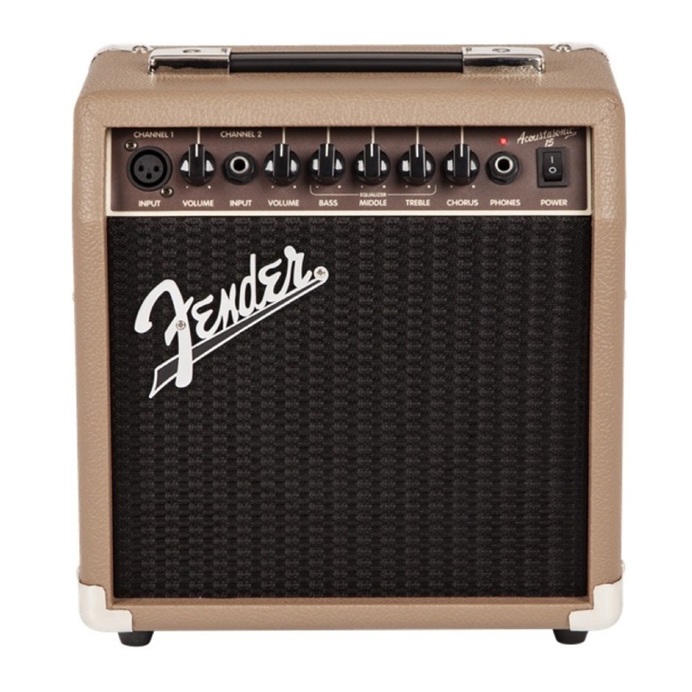 Fender ACOUSTASONIC 15 user manual