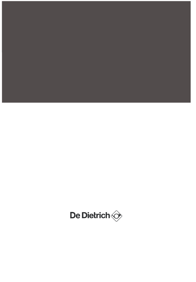 DeDietrich DRC1775ED Guide to installation