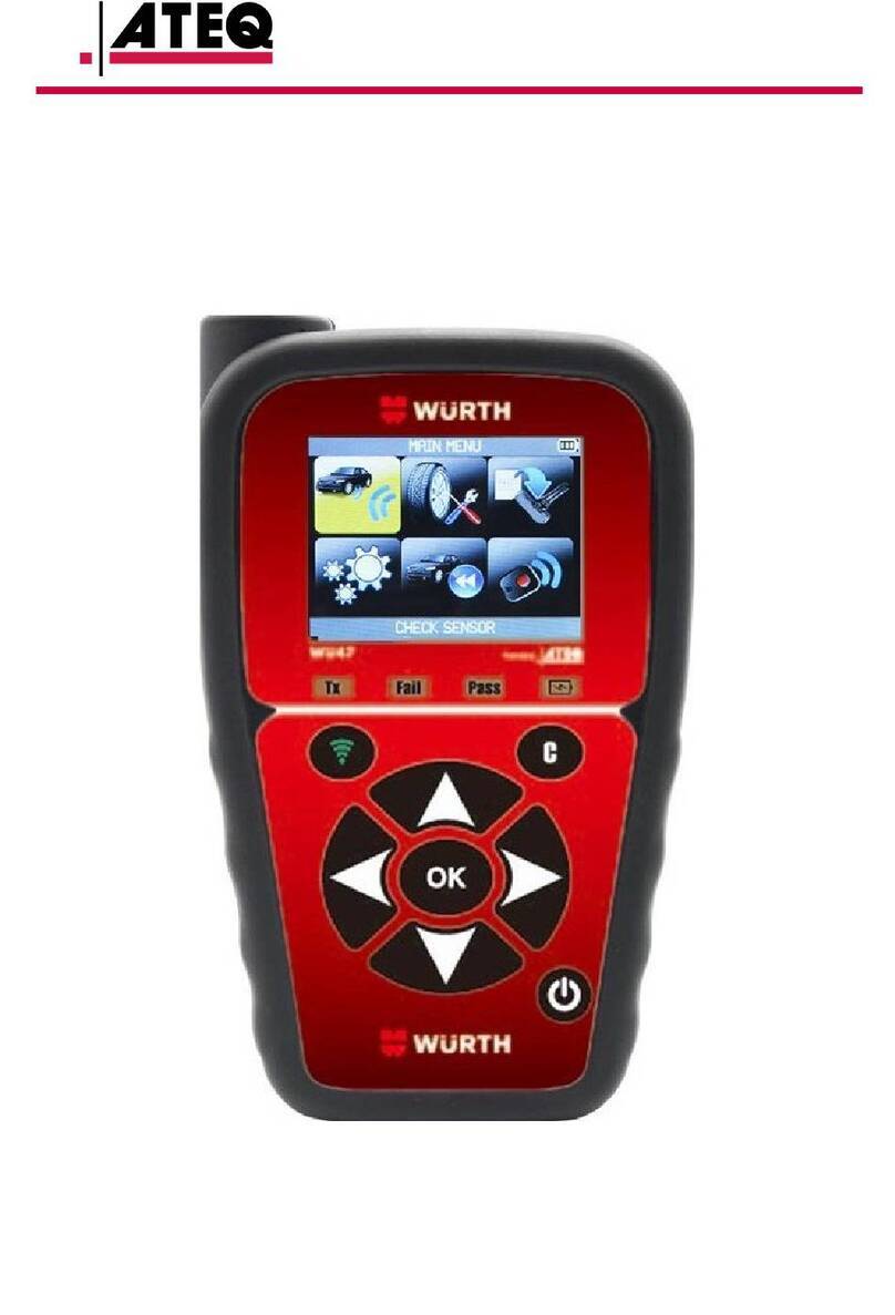 ATEQ WU47 User manual