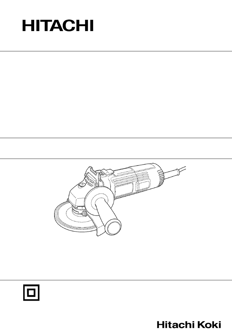 Hitachi Koki G 12S2 Handling instruction