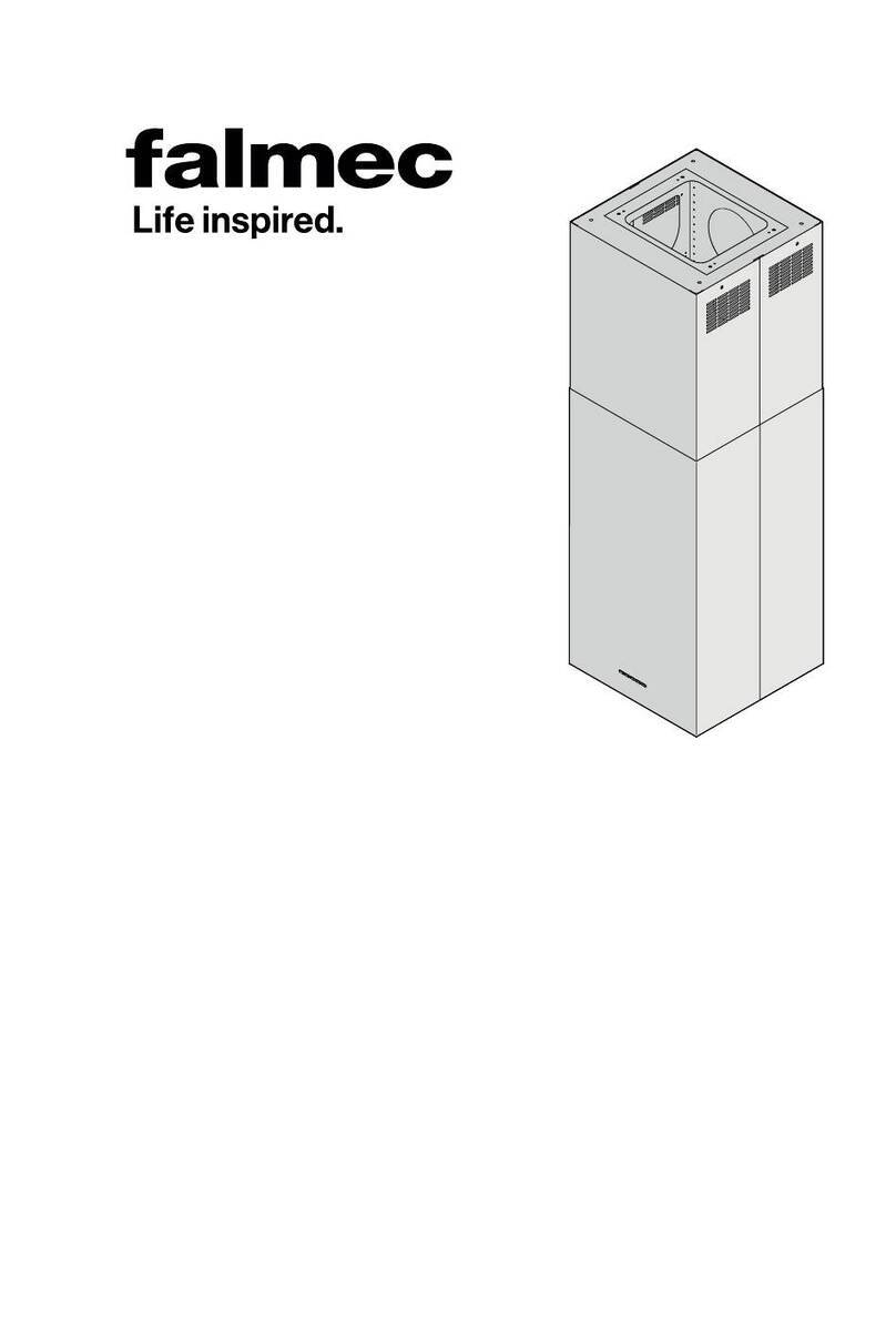 FALMEC Mira island Instruction booklet