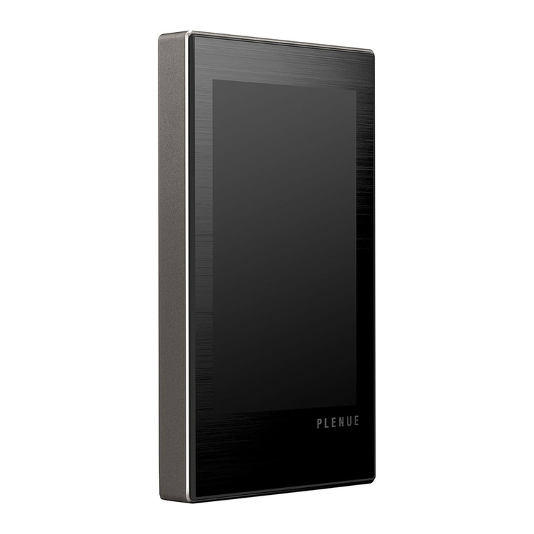 Cowon PLENUE M User manual Cowon PLENUE M User manual