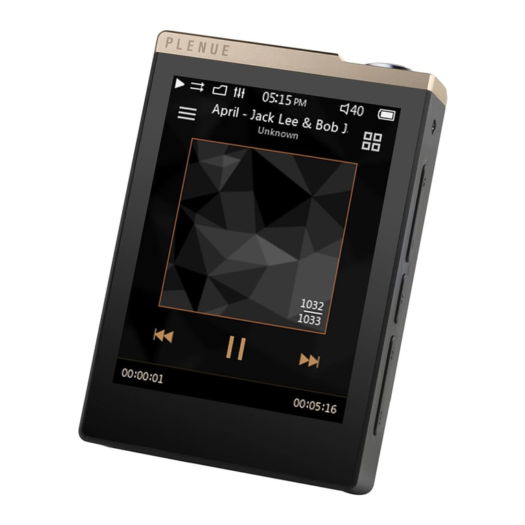 Cowon PLENUE D user manual