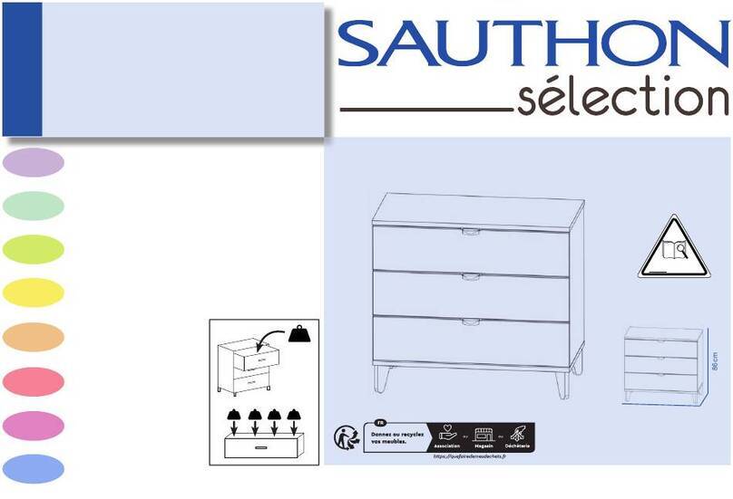 SAUTHON selection AUBIN 9E161A User manual