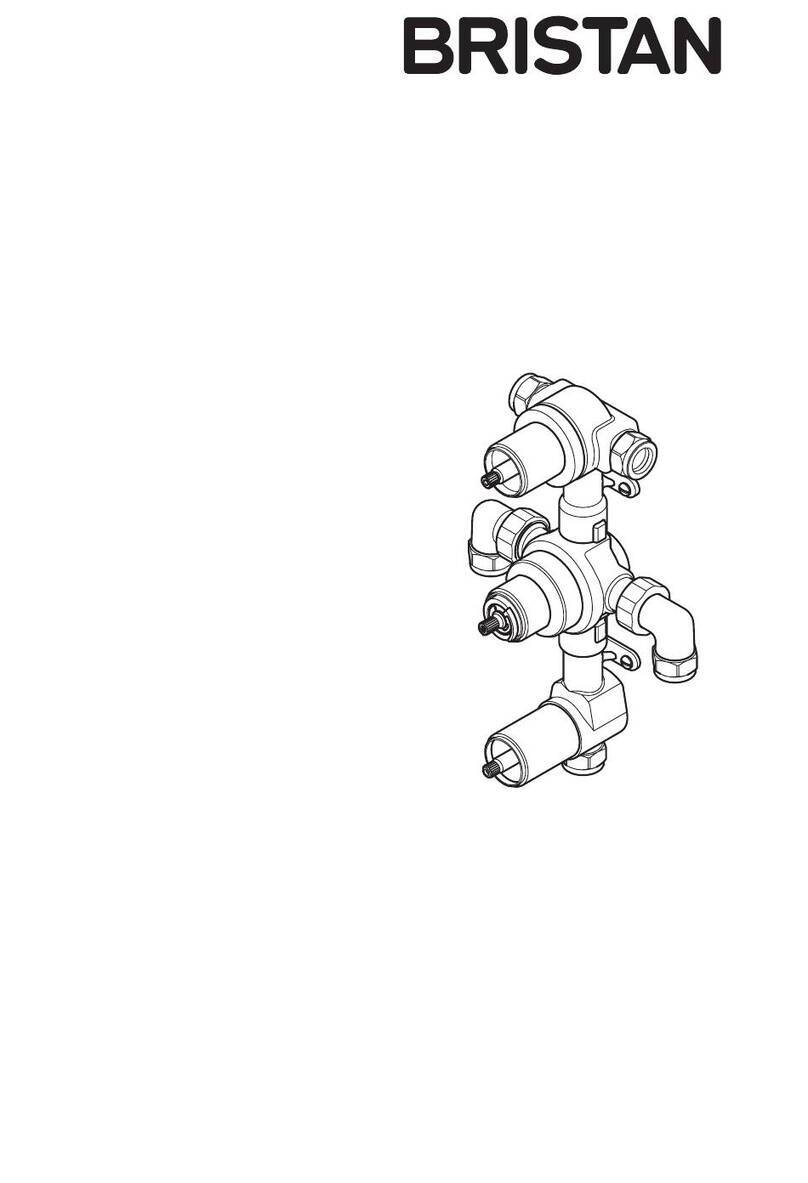 Bristan PM2 SHC3DIV C Installation instructions and user guide