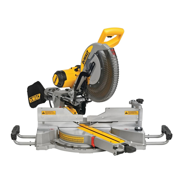 DeWalt DWS779 User manual