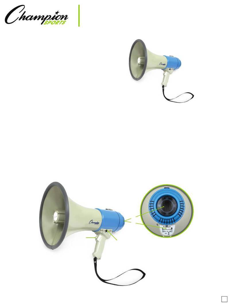 Champion Sports MP12W instruction manual