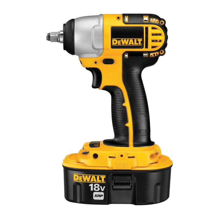 DeWalt DC825 User manual