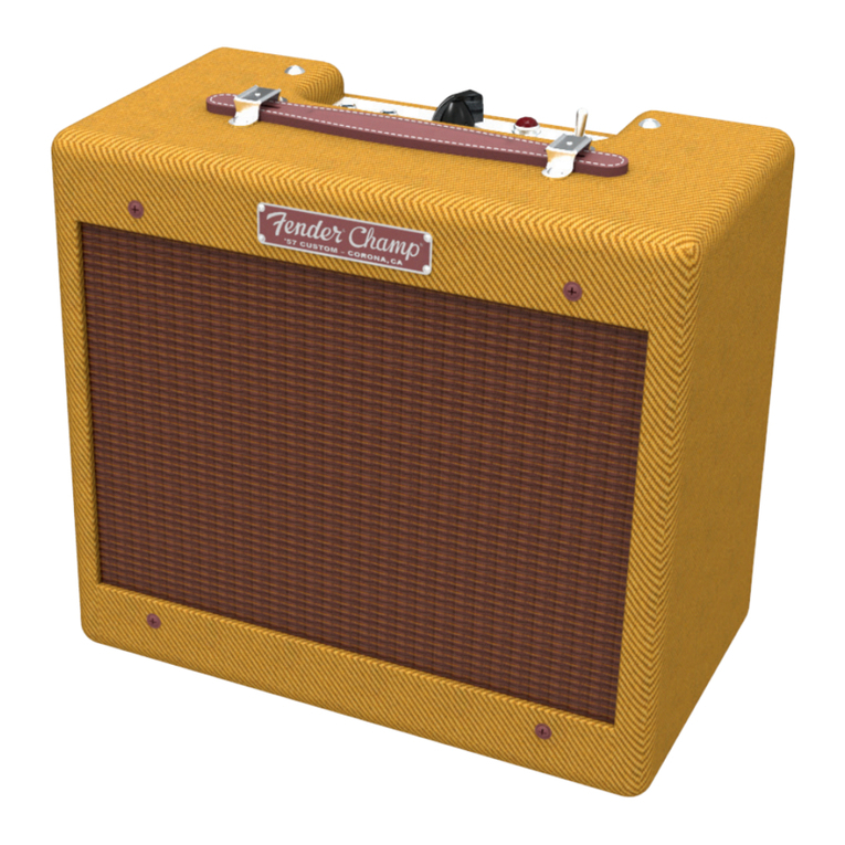 Fender '57 user manual