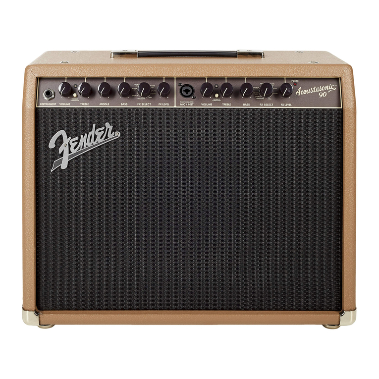 Fender Acoustasonic 90 user manual