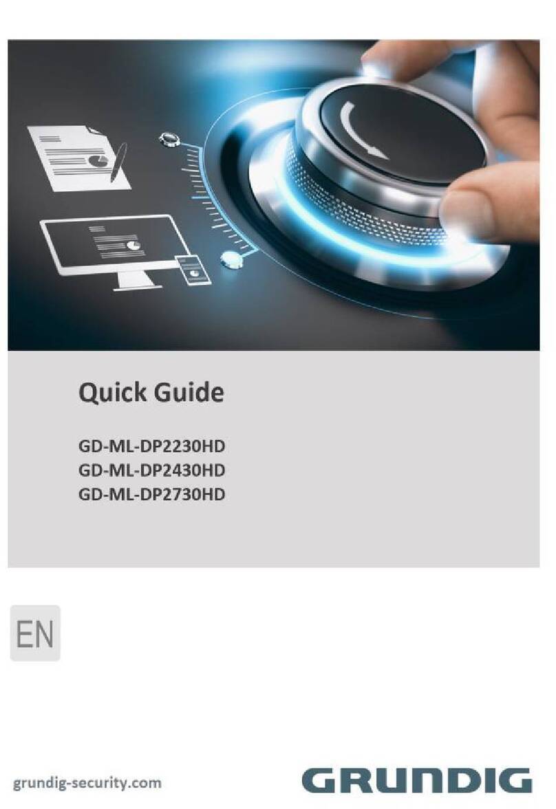 Grundig GD-ML-DP2730HD User manual