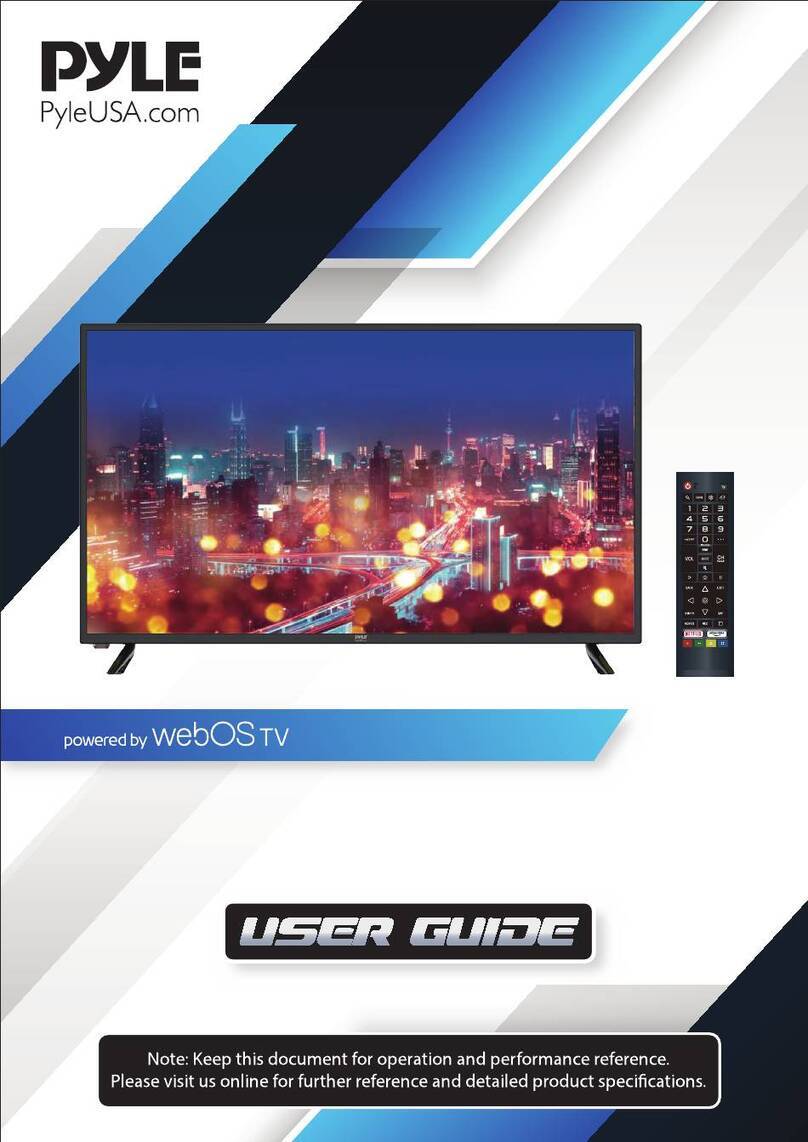 Pyle PTVWEB50UHD User manual