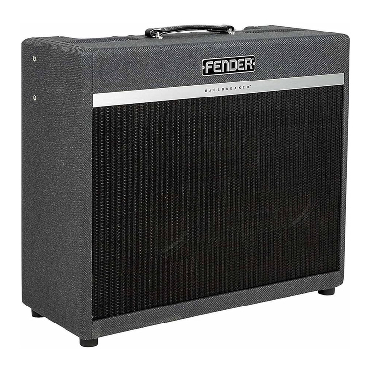 Fender BASSBREAKER 45 User manual