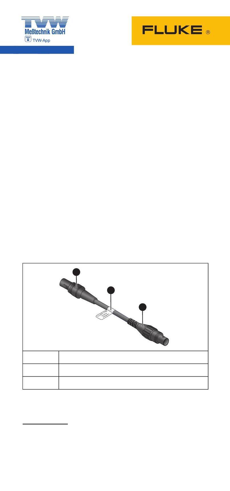 Fluke 17XX-CLAMP-ADPT-2V8 User manual