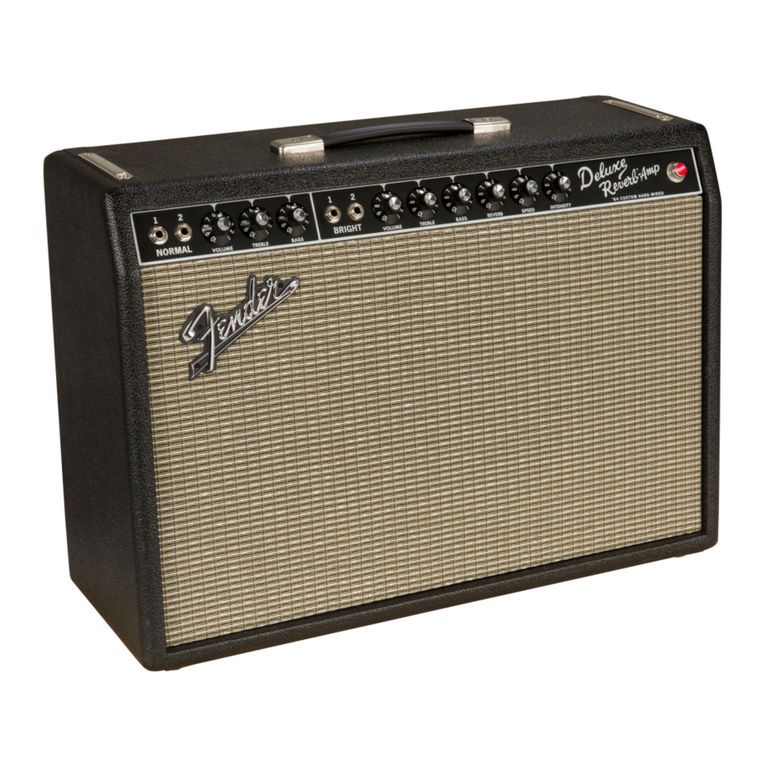Fender '64 Custom Deluxe Reverb user manual Fender '64 Custom Deluxe Reverb user manual