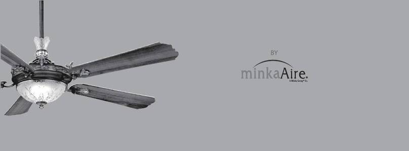 Minka Group minkaAire CRISTAFANO F900L-BCW Guide Minka Group minkaAire CRISTAFANO F900L-BCW Guide